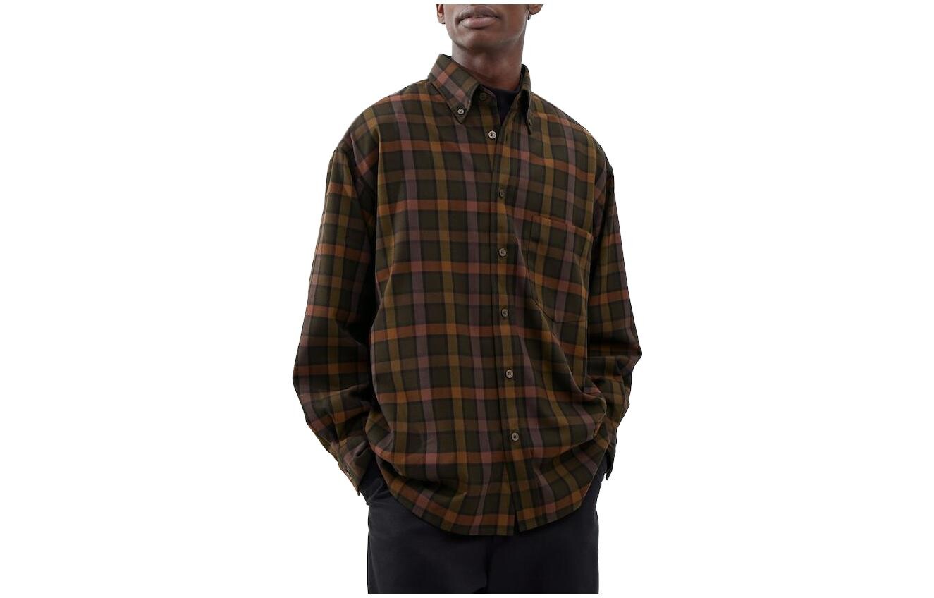 Мужская рубашка серии U FW23, темно-коричневая Uniqlo, коричневый
Мужская рубашка серии U FW23, темно-коричневая Uniqlo, коричневый