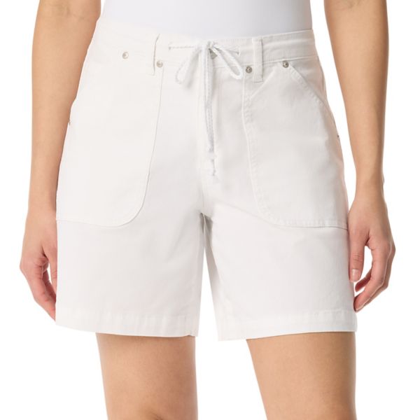 Женские шорты с накладными карманами Gloria Vanderbilt, цвет vintage white
Женские шорты с накладными карманами Gloria Vanderbilt, цвет vintage white