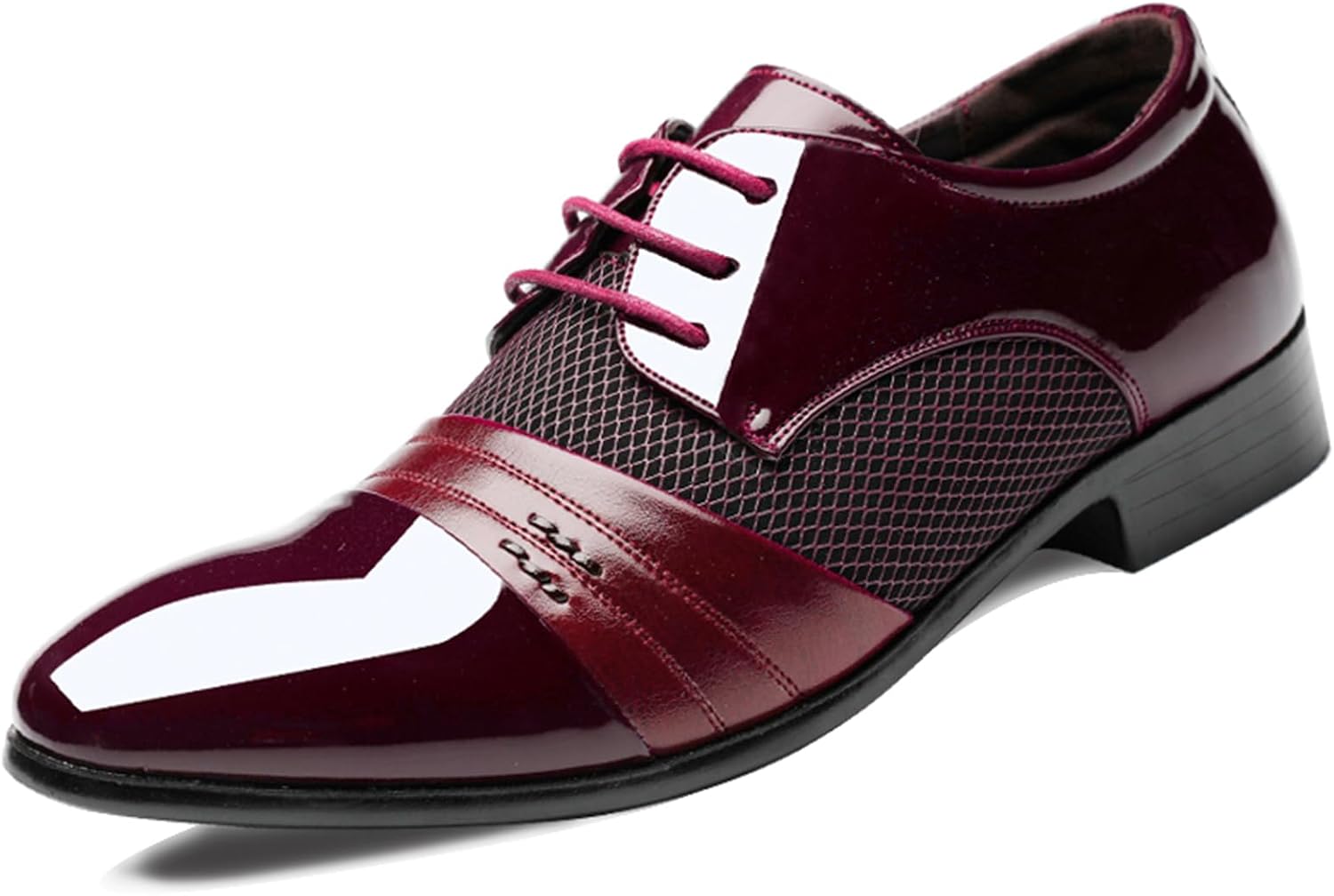 Мужские деловые туфли с острым носком, из лакированной кожи, на шнуровке, оксфорды Abborora, красный
Мужские деловые туфли с острым носком, из лакированной кожи, на шнуровке, оксфорды Abborora, красный