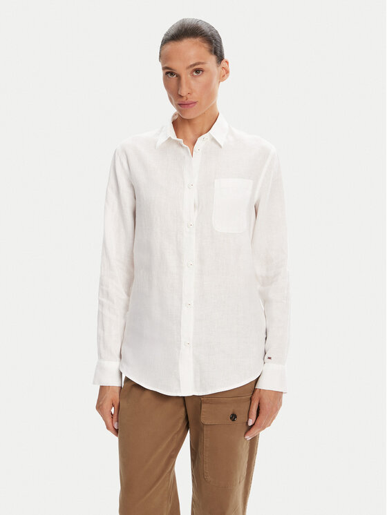 Рубашка обычного кроя G-Ete NP0A4IFN Napapijri, белый
Рубашка обычного кроя G-Ete NP0A4IFN Napapijri, белый