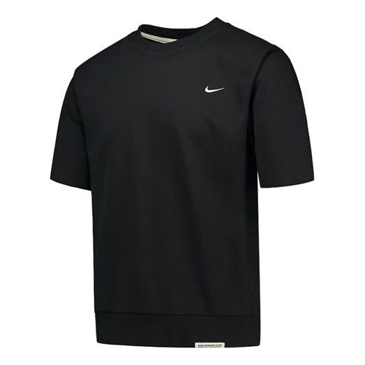 Футболка dri-fit standard issue round neck pullover sports short sleeve black Nike, черный
Футболка dri-fit standard issue round neck pullover sports short sleeve black Nike, черный
