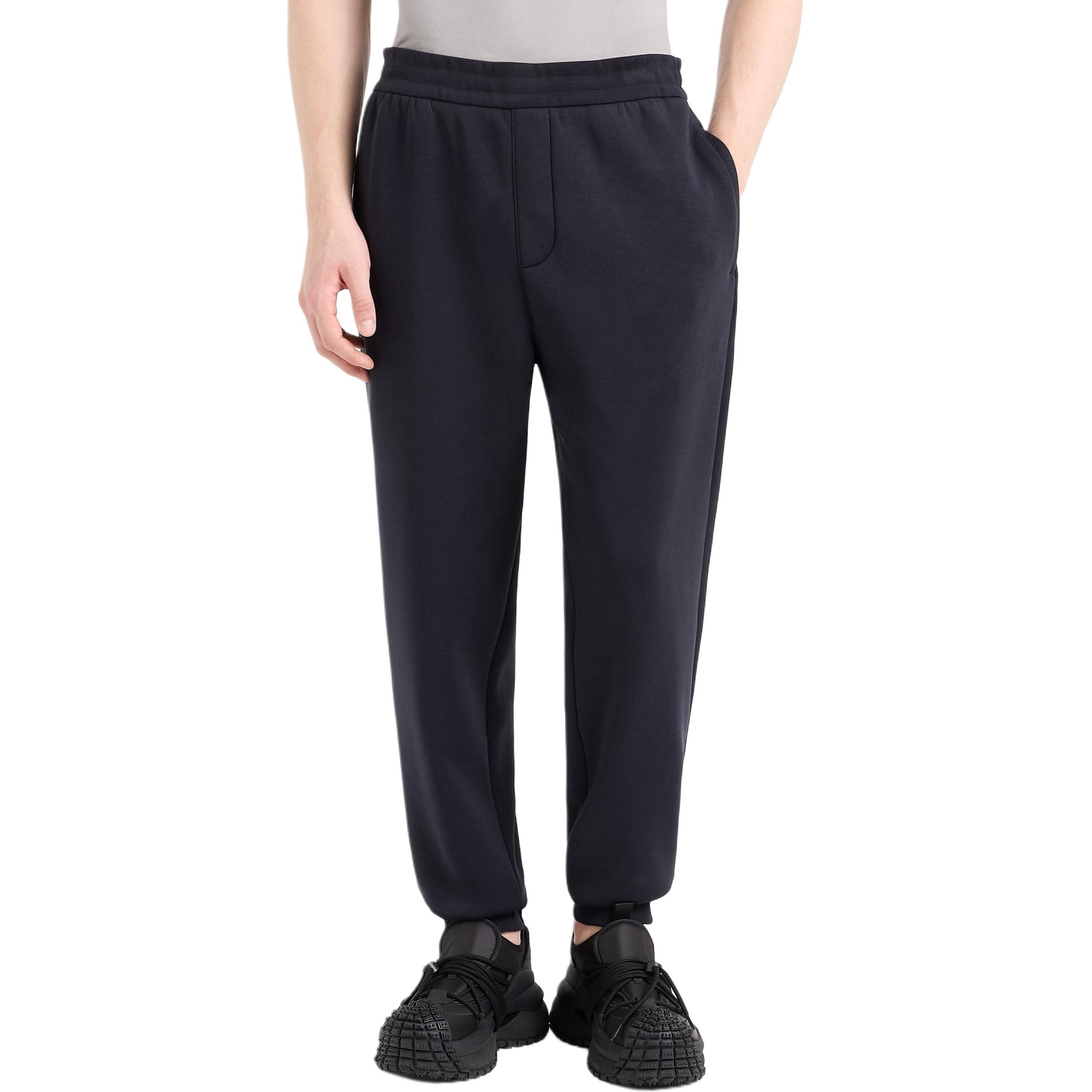 Прямые спортивные брюки с эластичным поясом EMPORIO ARMANI, Морской синий
Прямые спортивные брюки с эластичным поясом EMPORIO ARMANI, Морской синий