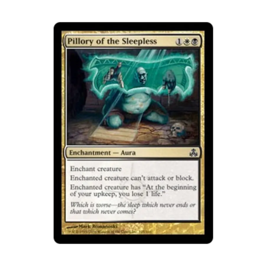 CCG Позорный столб бессонных (С), MTG - Guildpact
CCG Позорный столб бессонных (С), MTG - Guildpact