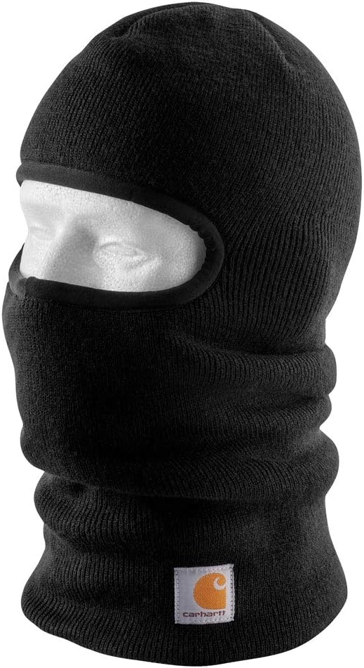 Carhartt Men's Knit Insulated Face Mask, Black
Carhartt Men's Knit Insulated Face Mask, Black