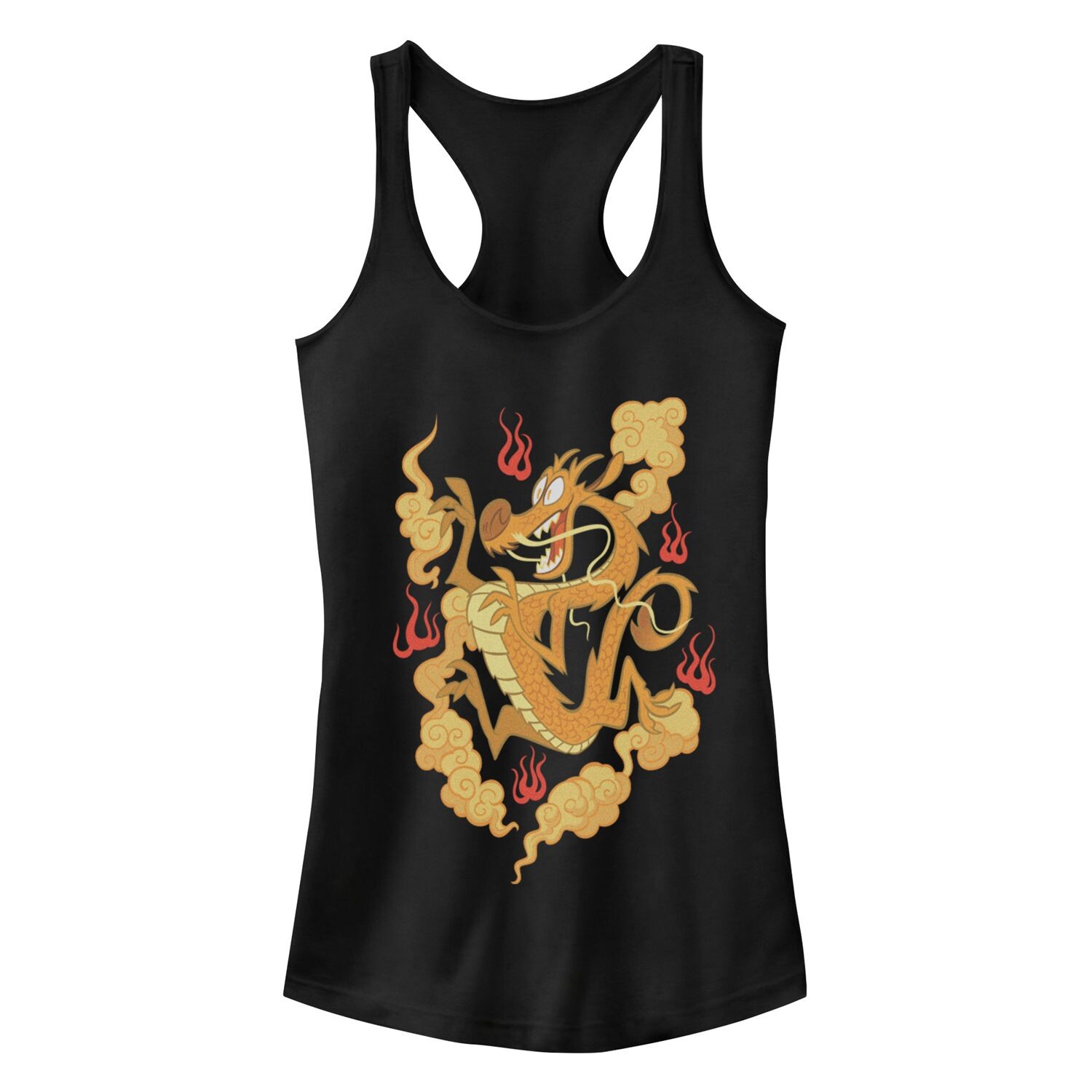 Юниорская рубашка Disney Mulan Mushu Racerback Tank Disney 
Юниорская рубашка Disney Mulan Mushu Racerback Tank Disney