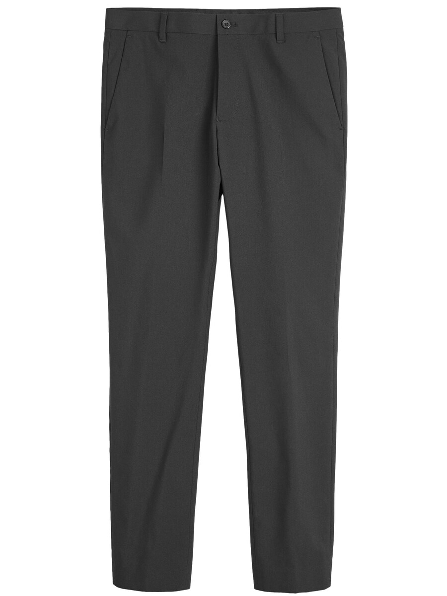 Зауженные плиссированные брюки Next, черный
Зауженные плиссированные брюки Next, черный