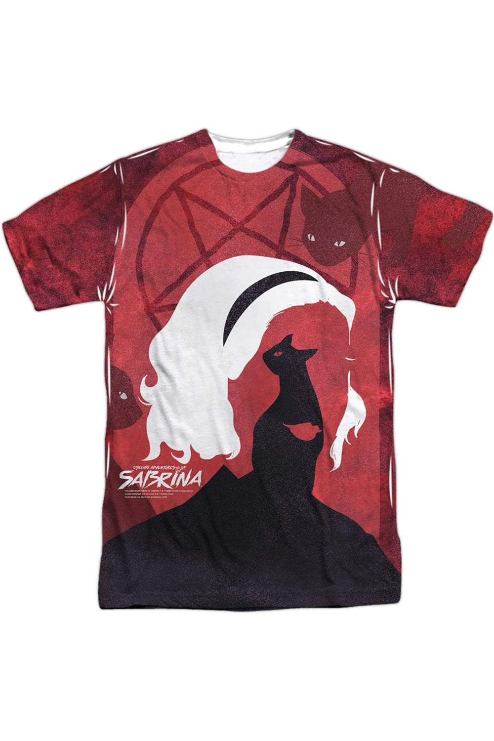 Футболка с коротким рукавом из полиэстера для взрослых «Леденящие душу приключения кошек Сабрины» Gildan, белый
Футболка с коротким рукавом из полиэстера для взрослых «Леденящие душу приключения кошек Сабрины» Gildan, белый