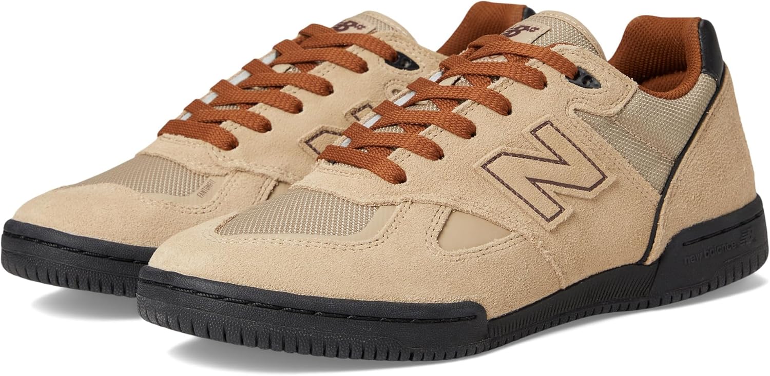 Кроссовки для скейтбординга New Balance унисекс-взрослых Tom Knox-600, Tan/Black
Кроссовки для скейтбординга New Balance унисекс-взрослых Tom Knox-600, Tan/Black