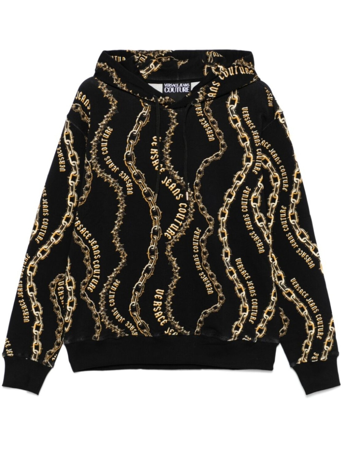 Versace Jeans Couture толстовка Chain Couture, черный 
Versace Jeans Couture толстовка Chain Couture, черный
