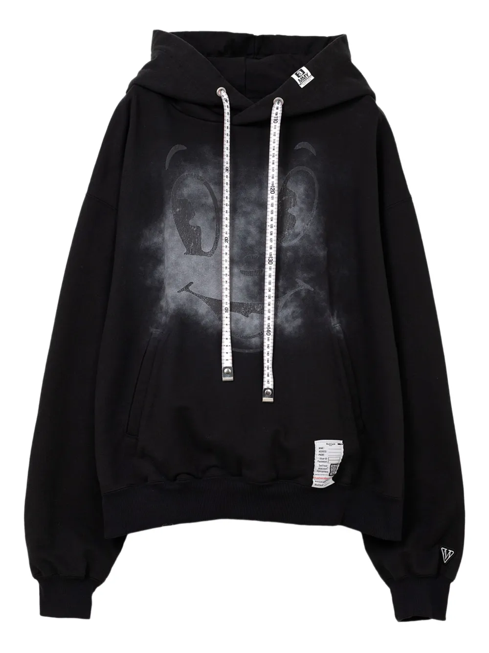 Худи с принтом Happy Face Maison Mihara Yasuhiro, черный
Худи с принтом Happy Face Maison Mihara Yasuhiro, черный