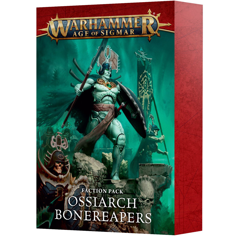 Миниатюра Games Workshop Warhammer Age of Sigmar: Faction Pack - Ossiarch Bonereapers 
Миниатюра Games Workshop Warhammer Age of Sigmar: Faction Pack - Ossiarch Bonereapers