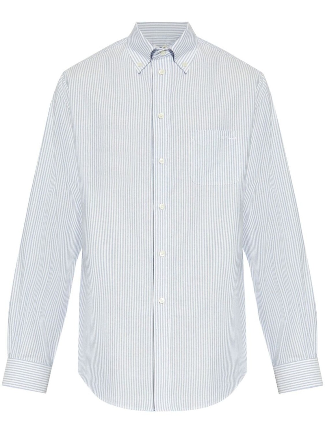 Bally рубашка с узором в тонкую полоску, синий
Bally рубашка с узором в тонкую полоску, синий