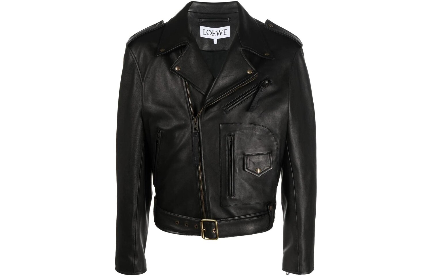 Кожаная куртка мужская черная Loewe, черный
Кожаная куртка мужская черная Loewe, черный