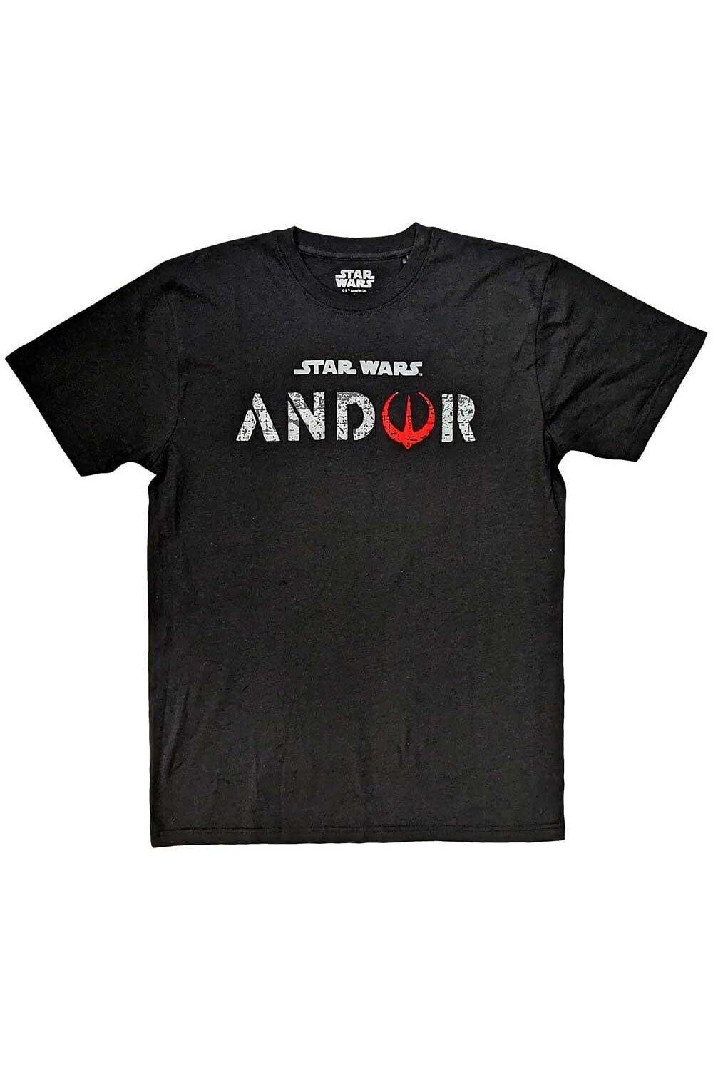 Футболка с логотипом Андора Star Wars, черный
Футболка с логотипом Андора Star Wars, черный