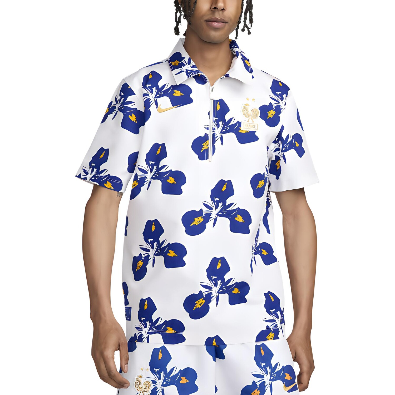 Рубашка поло мужская Peak White/Club Gold Nike, белый
Рубашка поло мужская Peak White/Club Gold Nike, белый