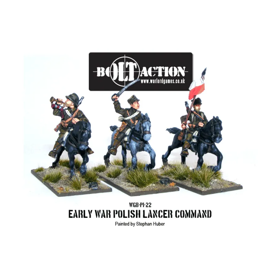 Уланское (кавалерийское) командование Польской армии, Bolt Action - Polish - Early War (28mm)
Уланское (кавалерийское) командование Польской армии, Bolt Action - Polish - Early War (28mm)