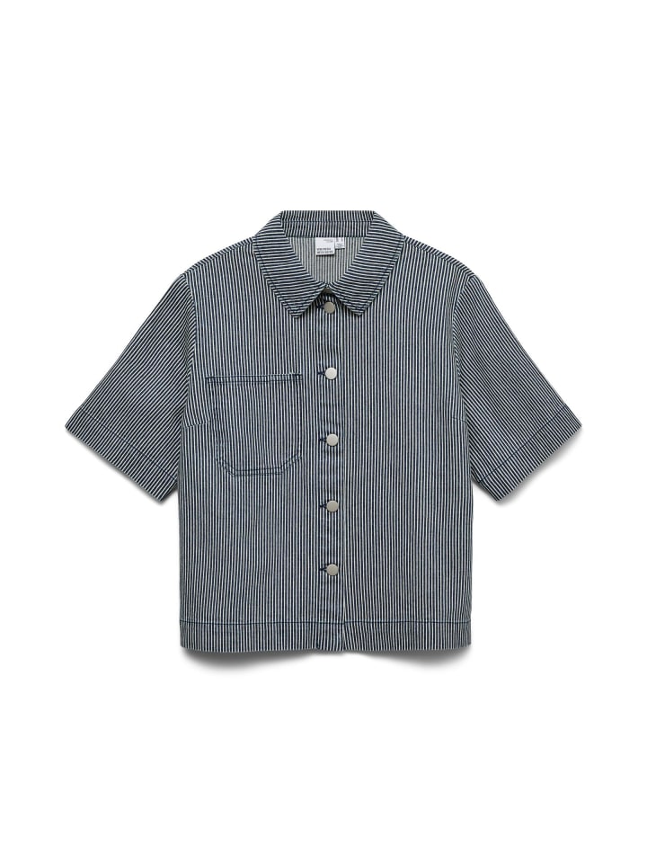 Джинсовая рубашка ярко-белого цвета Vero Moda
Джинсовая рубашка ярко-белого цвета Vero Moda