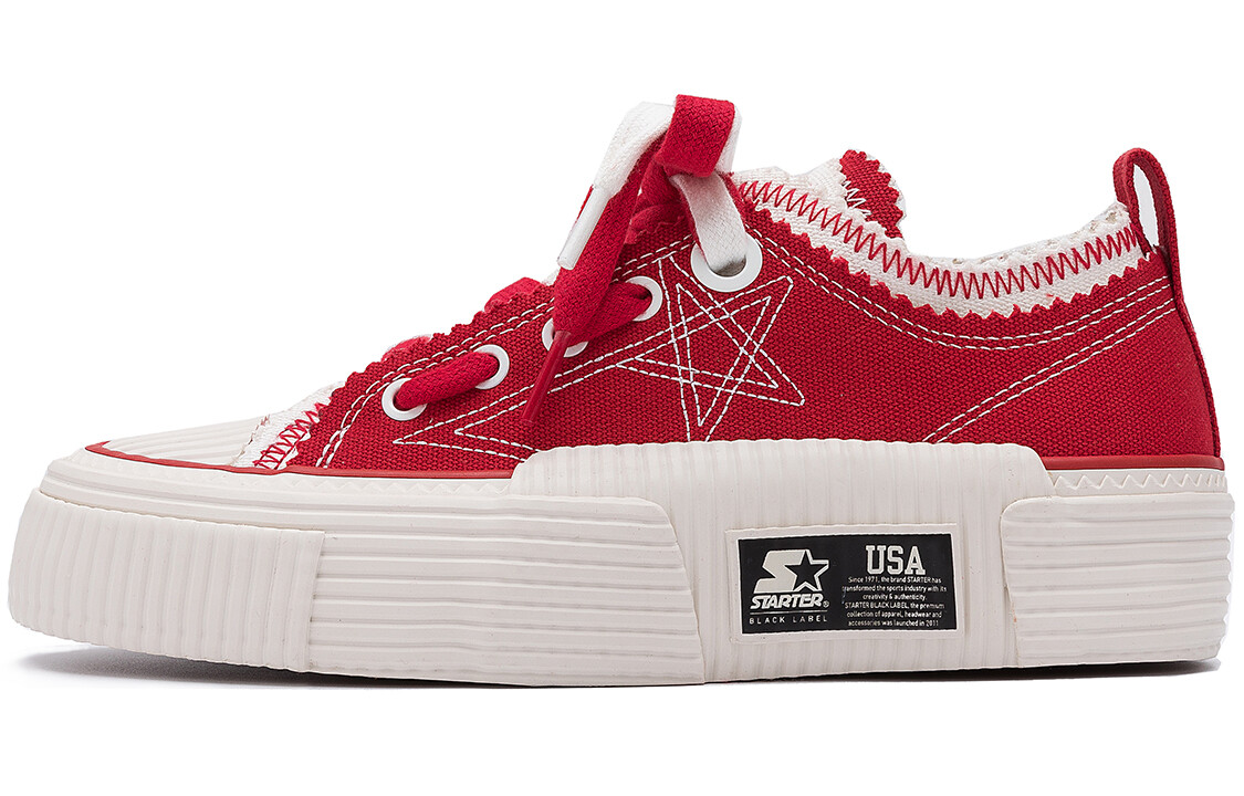 Кеды мужские низкие белые/красные Starter
Кеды мужские низкие белые/красные Starter