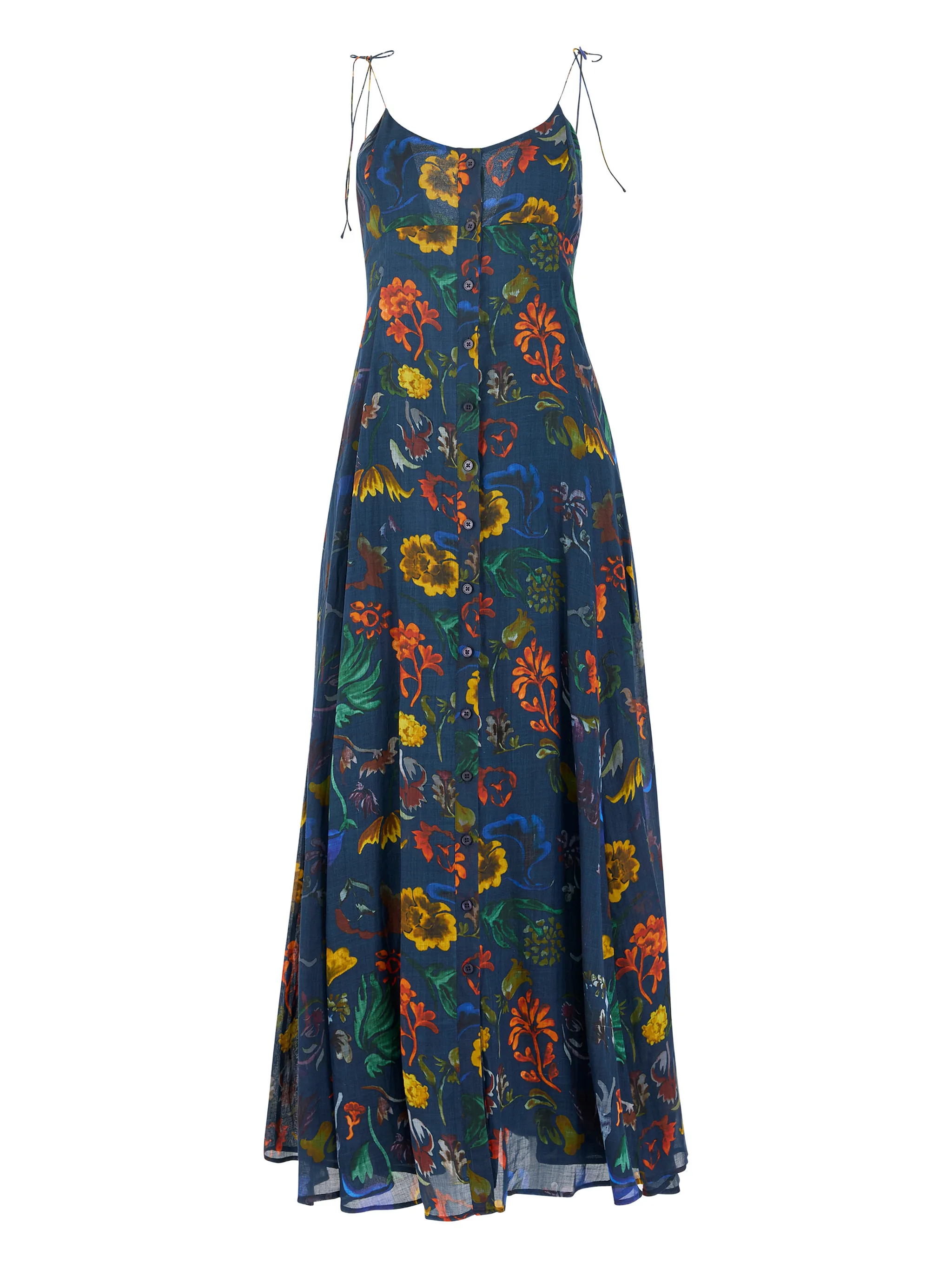 Платье макси High Garden Rosie Assoulin, синий
Платье макси High Garden Rosie Assoulin, синий