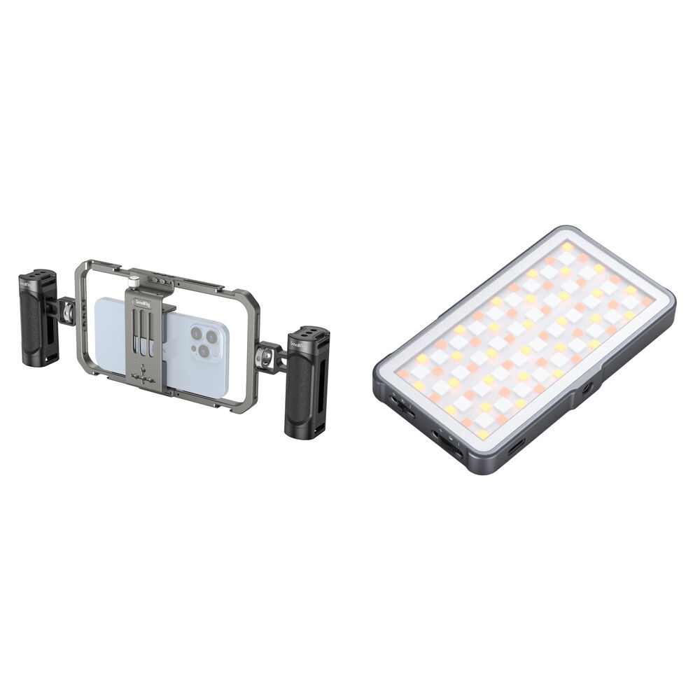 SmallRig Vibe P96L RGB Video LED Light with All-in-One Video Kit
SmallRig Vibe P96L RGB Video LED Light with All-in-One Video Kit