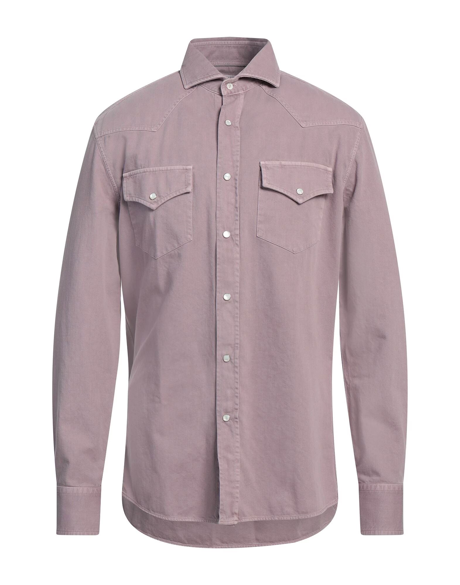 Джинсовая рубашка Brunello Cucinelli, лиловый
Джинсовая рубашка Brunello Cucinelli, лиловый