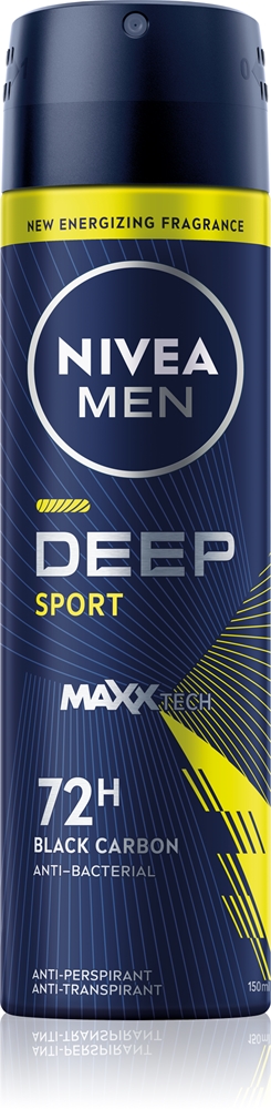 Спортивный спрей-антиперспирант для мужчин Nivea, 150 мл
Спортивный спрей-антиперспирант для мужчин Nivea, 150 мл