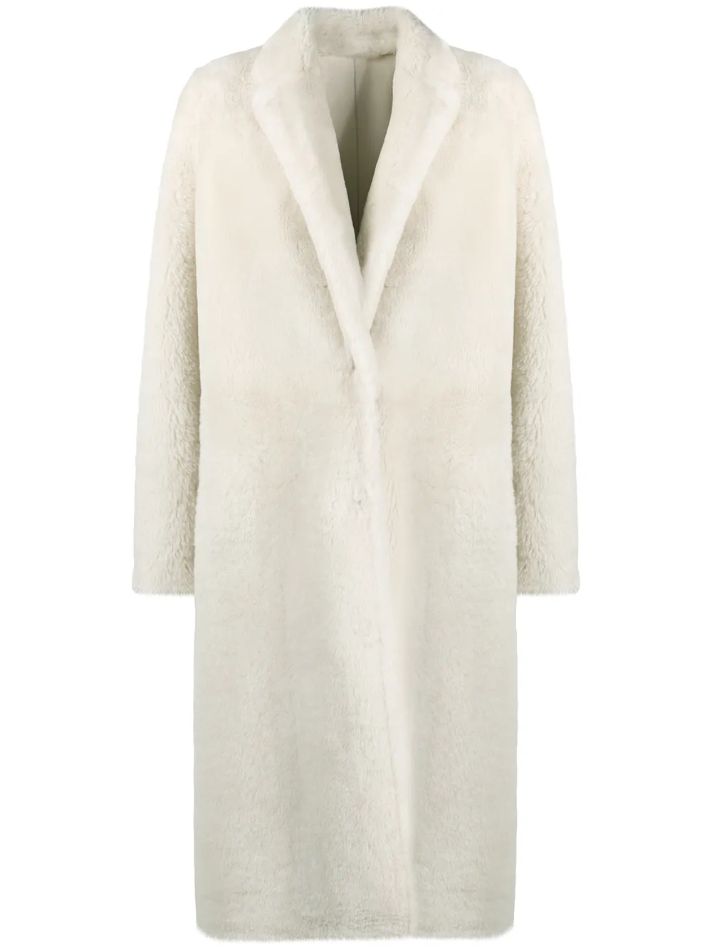 Однобортное приталенное пальто Yves Salomon, бежевый
Однобортное приталенное пальто Yves Salomon, бежевый