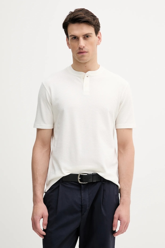 Хлопковая футболка United Colors Of Benetton, бежевый
Хлопковая футболка United Colors Of Benetton, бежевый