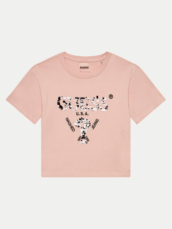 Футболка boxy fit J4YI46 K8FQ4 Guess, розовый
Футболка boxy fit J4YI46 K8FQ4 Guess, розовый