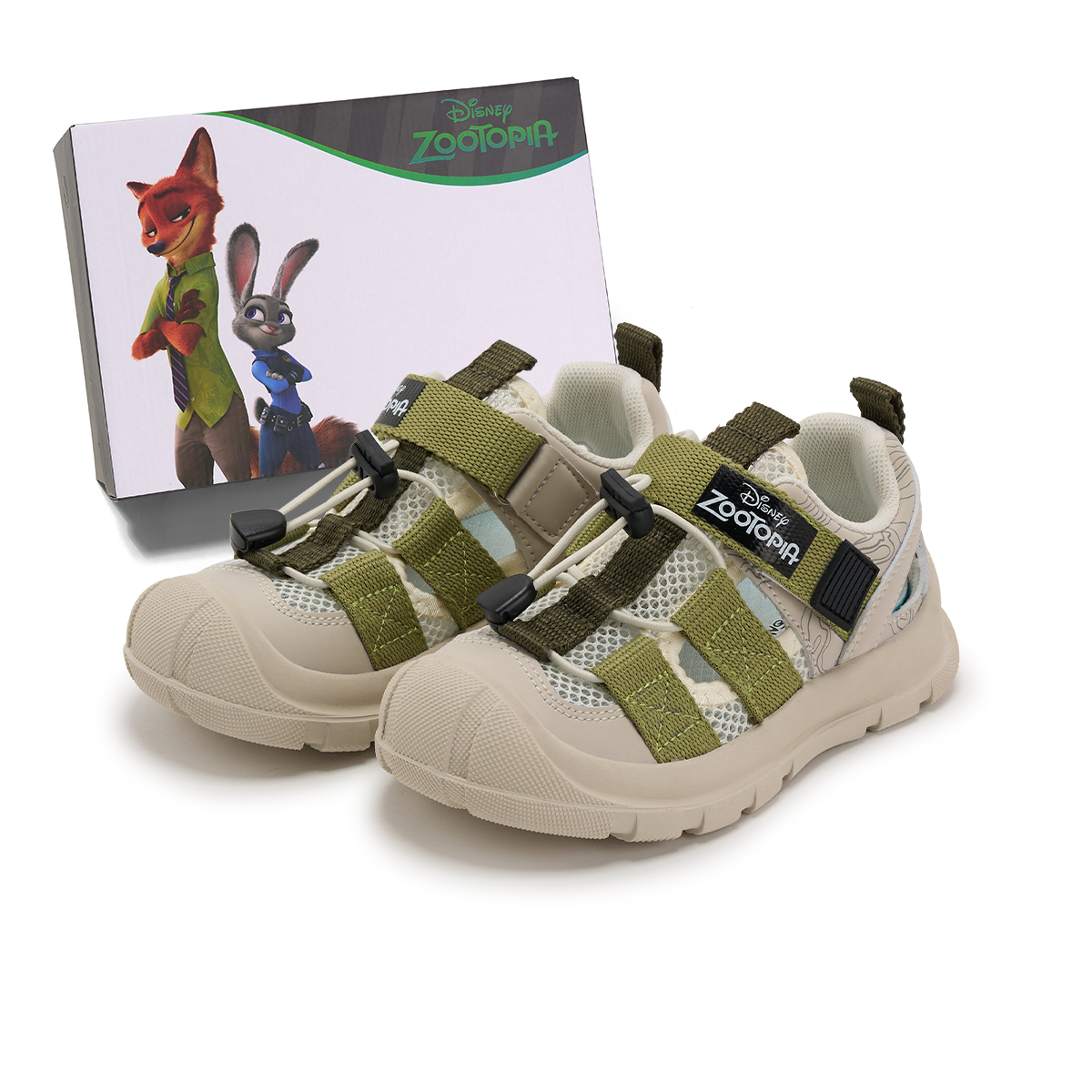 Детские сандалии Zootopia с противоскользящим покрытием, устойчивые к истиранию, дышащие, с низким верхом Disney, зеленый
Детские сандалии Zootopia с противоскользящим покрытием, устойчивые к истиранию, дышащие, с низким верхом Disney, зеленый