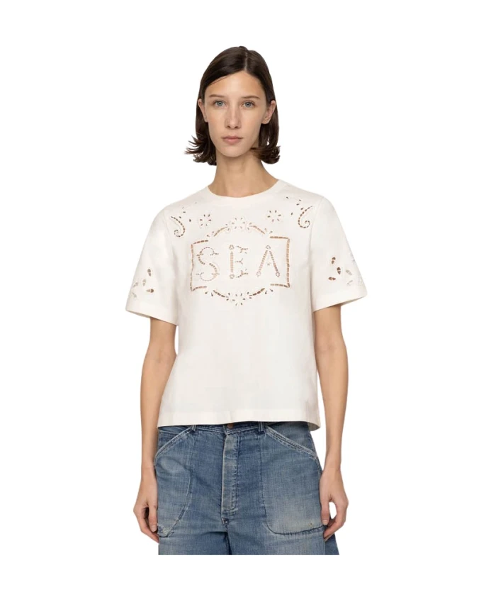 Футболка с вышитой Марией Sea Ny, белый
Футболка с вышитой Марией Sea Ny, белый