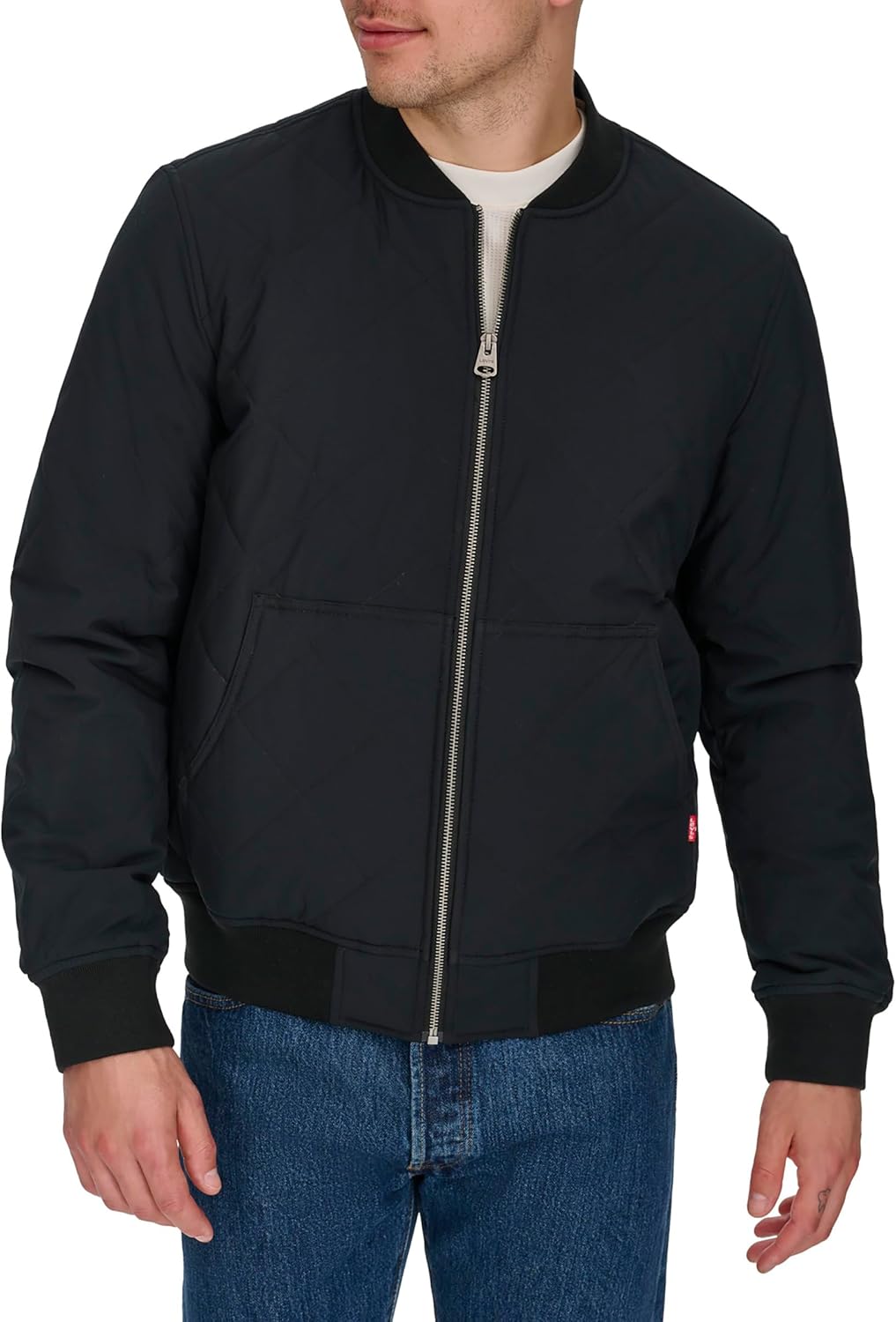 Мужская стеганая куртка-бомбер Levi's Diamond, Black Patch Pocket
Мужская стеганая куртка-бомбер Levi's Diamond, Black Patch Pocket