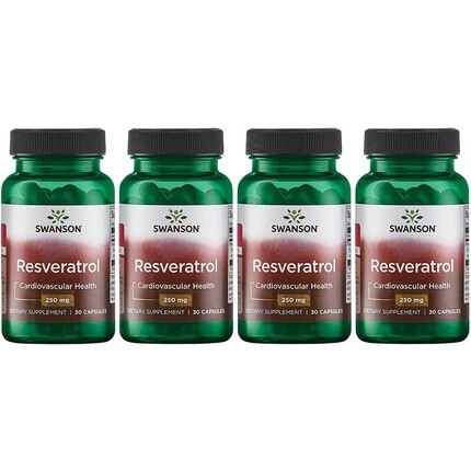 Ресвератрол повышенной эффективности 250 мг 30 капсул, Swanson
Ресвератрол повышенной эффективности 250 мг 30 капсул, Swanson