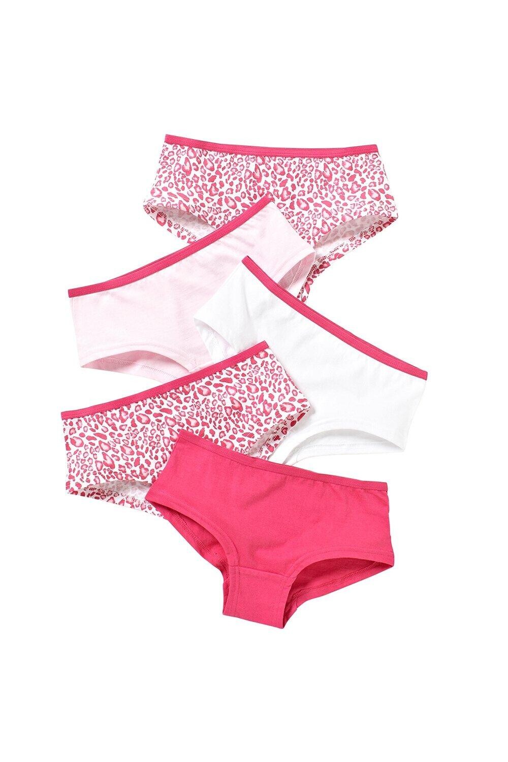 Набор из 5 трусов-хипстеров с принтом Just Essentials, розовый
Набор из 5 трусов-хипстеров с принтом Just Essentials, розовый