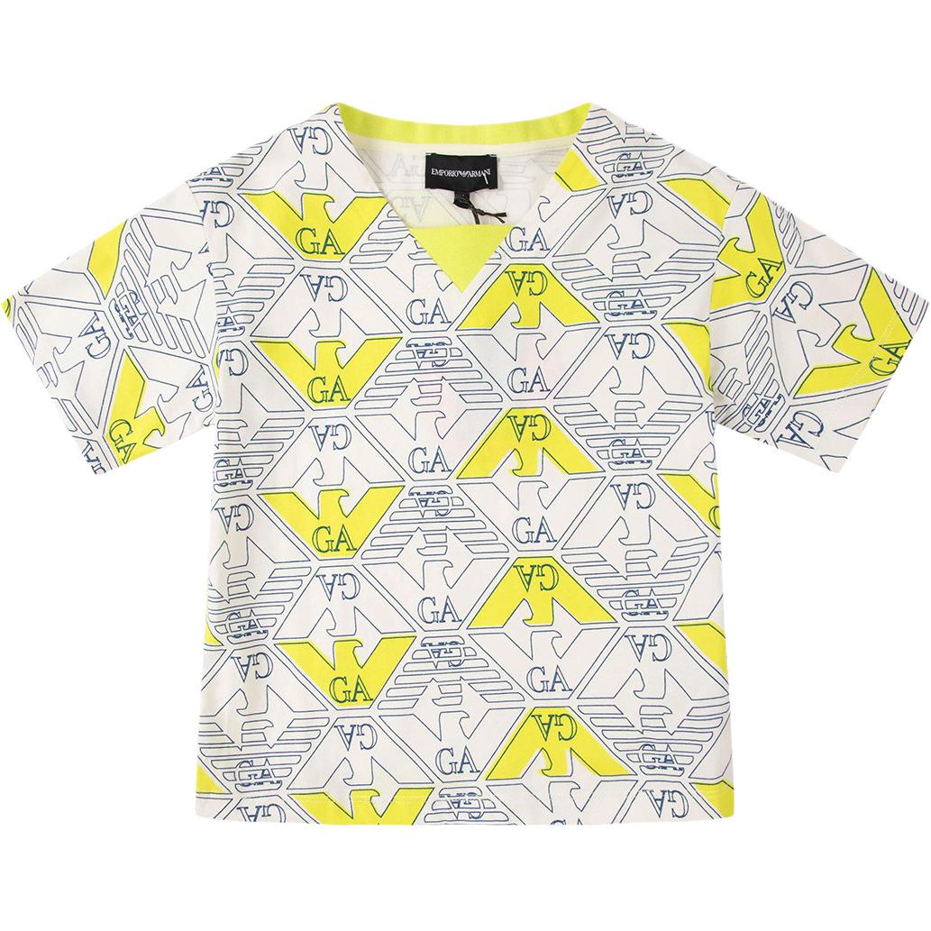 Футболка SS24 желтая детская EMPORIO ARMANI
Футболка SS24 желтая детская EMPORIO ARMANI