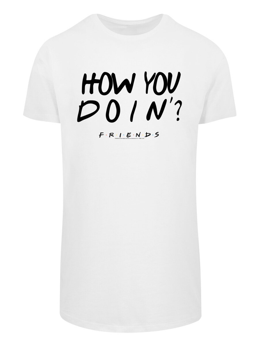 Классическая футболка F4NT4STIC Shirt Friends How You Doin, белый 
Классическая футболка F4NT4STIC Shirt Friends How You Doin, белый