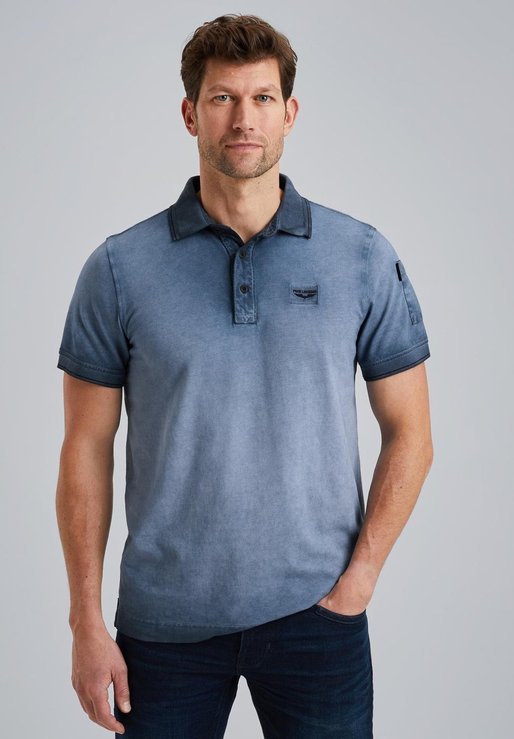 Поло COLD-DYE WASH PME Legend, синий
Поло COLD-DYE WASH PME Legend, синий