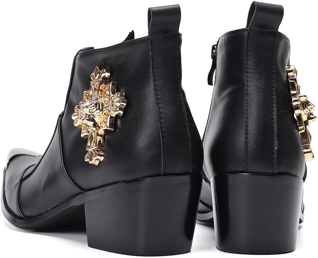 Ботинки Chelsea Santimon Mens, повседневные, для вечеринок, диско, вестерн, с металлическим носком, из натуральной кожи, с молнией, ботинки до щиколотки, для певцов, балов, свадеб, выпускных, ковбойские ботинки, черный
Ботинки Chelsea Santimon Mens, повседневные, для вечеринок, диско, вестерн, с металлическим носком, из натуральной кожи, с молнией, ботинки до щиколотки, для певцов, балов, свадеб, выпускных, ковбойские ботинки, черный