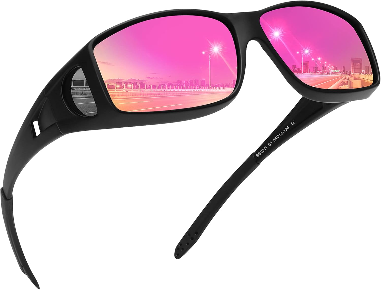 Солнцезащитные очки MEETSUN Fit Over Glasses для мужчин и женщин, облегающие солнцезащитные очки с поляризованной защитой UV400, (Z1)matte Black Frame-purple Mirror Lens
Солнцезащитные очки MEETSUN Fit Over Glasses для мужчин и женщин, облегающие солнцезащитные очки с поляризованной защитой UV400, (Z1)matte Black Frame-purple Mirror Lens