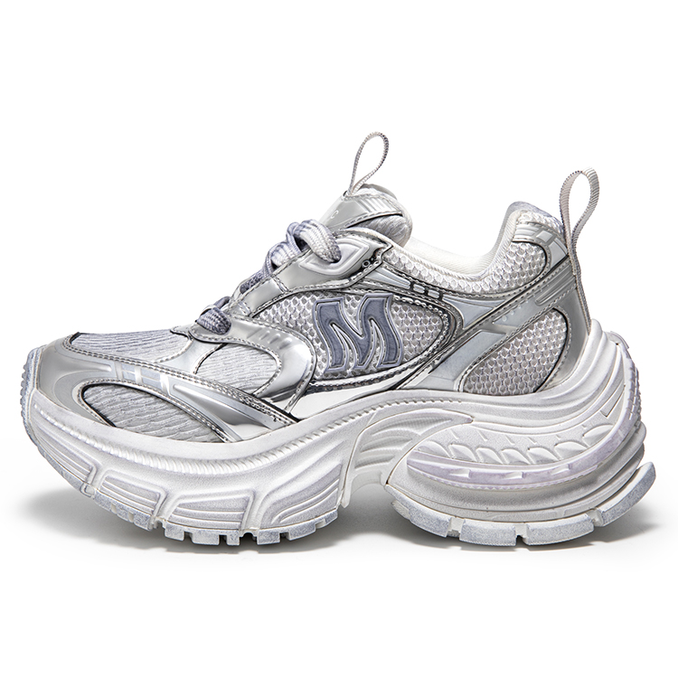 MIO Серебристо-серые низкие массивные кроссовки унисекс, цвет Silver Gray
MIO Серебристо-серые низкие массивные кроссовки унисекс, цвет Silver Gray