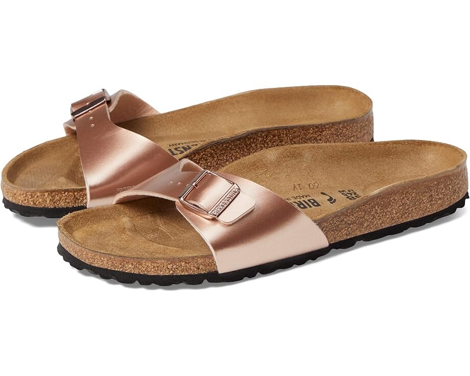 Сандалии Birkenstock Madrid - Birko-Flor & Birkibuc, цвет Metallic Copper Birko-Flor
Сандалии Birkenstock Madrid - Birko-Flor & Birkibuc, цвет Metallic Copper Birko-Flor