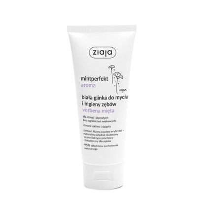 Средство для чистки и гигиены полости рта Mintperfekt Aroma White Clay With Verbena-Mint 100ml
Средство для чистки и гигиены полости рта Mintperfekt Aroma White Clay With Verbena-Mint 100ml