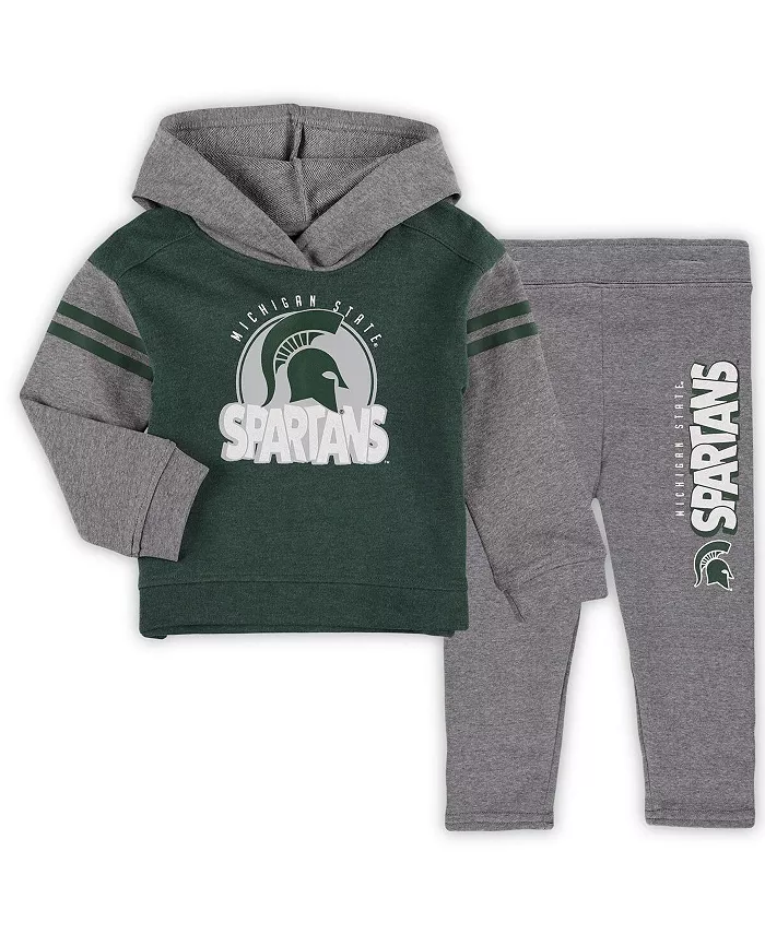 Детский набор для девочек: толстовка с капюшоном и леггинсы Michigan State Spartans Clubhouse (2 предмета) Outerstuff
Детский набор для девочек: толстовка с капюшоном и леггинсы Michigan State Spartans Clubhouse (2 предмета) Outerstuff