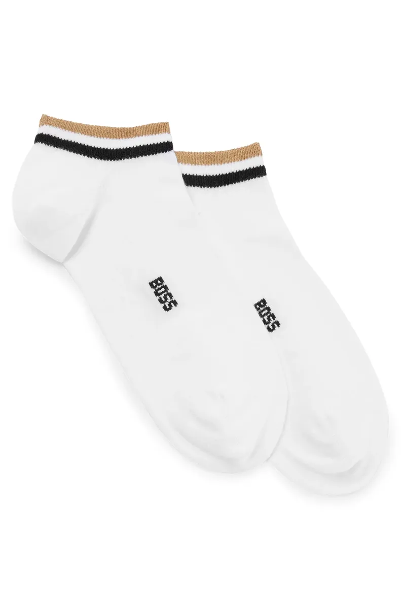 Носки-кроссовки BOSS "2P AS Unistripe CC" (2 шт. в упаковке), с полосатыми концами, белый
Носки-кроссовки BOSS "2P AS Unistripe CC" (2 шт. в упаковке), с полосатыми концами, белый