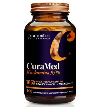 Curamed Nanocell Биодоступная нано-куркума 720 мг Пищевая добавка 120 капсул Doctor Life
Curamed Nanocell Биодоступная нано-куркума 720 мг Пищевая добавка 120 капсул Doctor Life