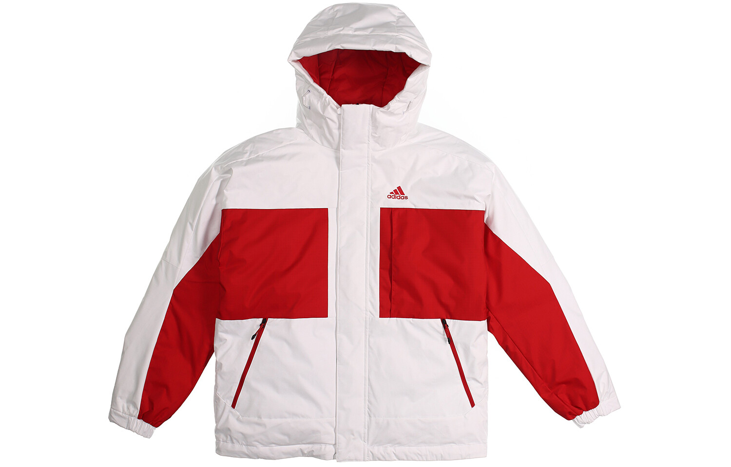 Мужская куртка-пуховик Adidas Color Block Logo Hooded, Белый/красный
Мужская куртка-пуховик Adidas Color Block Logo Hooded, Белый/красный