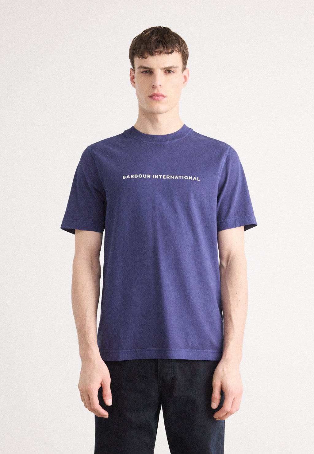 Базовая футболка PERKINS Barbour International, темно-синий 
Базовая футболка PERKINS Barbour International, темно-синий