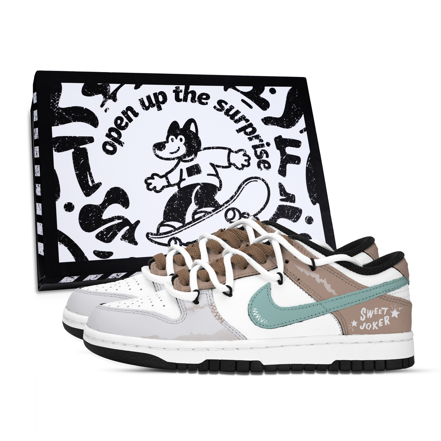 Nike Данки элегантные и замечательные устойчивые к истиранию противоскользящие низкие скейтбордские кроссовки унисекс коричневый серый зеленый, цвет Brown Gray Green
Nike Данки элегантные и замечательные устойчивые к истиранию противоскользящие низкие скейтбордские кроссовки унисекс коричневый серый зеленый, цвет Brown Gray Green