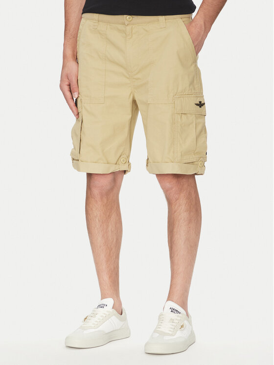 Шорты из ткани обычного кроя 251BE250CT3501 Aeronautica Militare, бежевый
Шорты из ткани обычного кроя 251BE250CT3501 Aeronautica Militare, бежевый