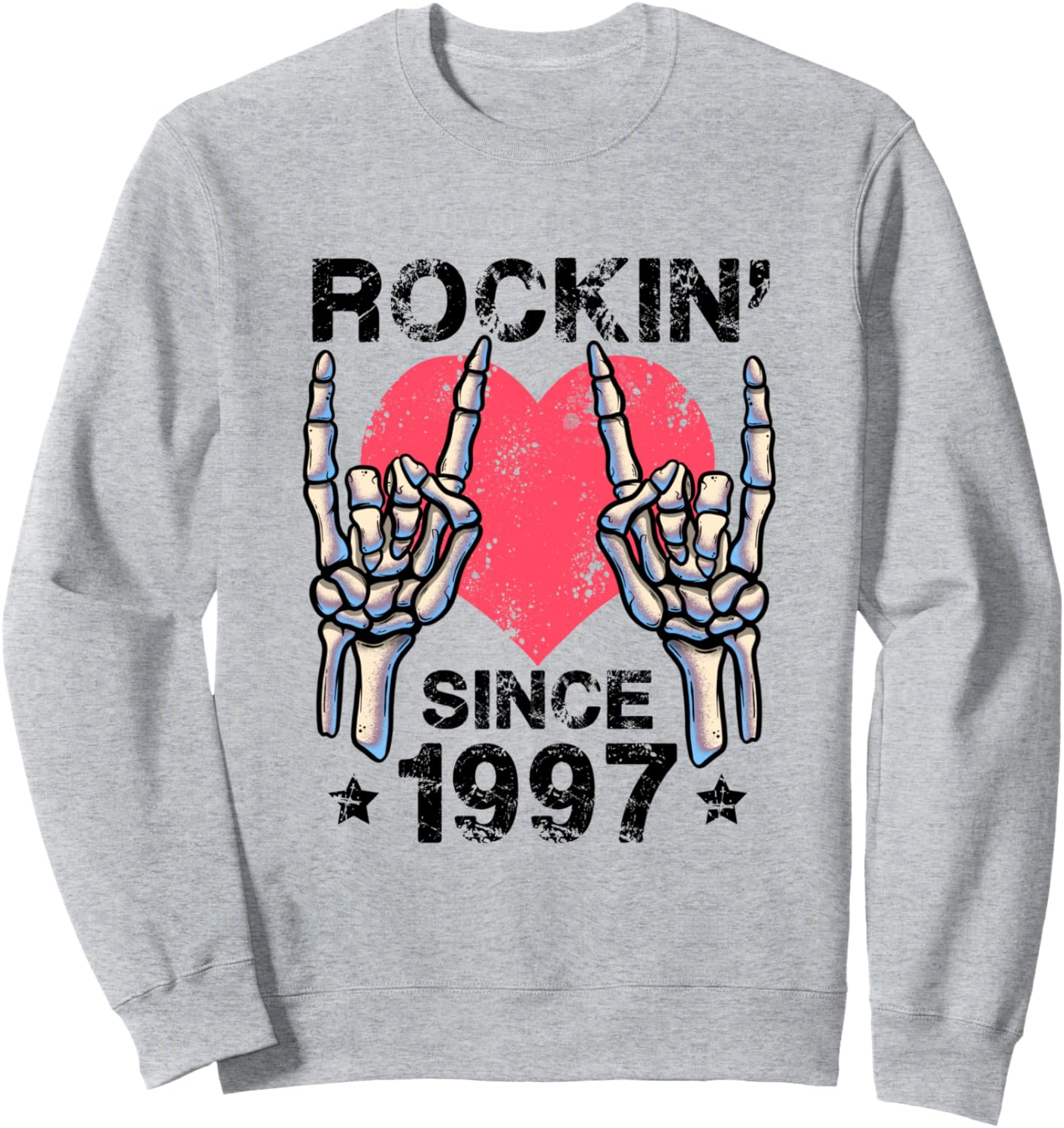 Рок-н-ролл с 1997 года. Ретро-толстовка в стиле рок-н-ролл Visit Rock And Roll Birthday Shop Rockin Since, серый
Рок-н-ролл с 1997 года. Ретро-толстовка в стиле рок-н-ролл Visit Rock And Roll Birthday Shop Rockin Since, серый